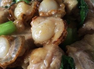 ぷるぷる〜ベビーホタテ・鶏チンゲン炒め-レシピのメイン写真