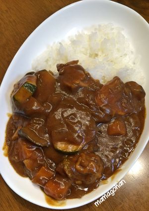ナスとズッキーニのカレー-レシピのメイン写真