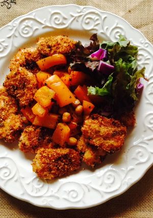 鶏胸肉のパセリパン粉焼き-レシピのメイン写真