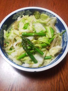 アスパラのさっぱり塩炒め-レシピのメイン写真