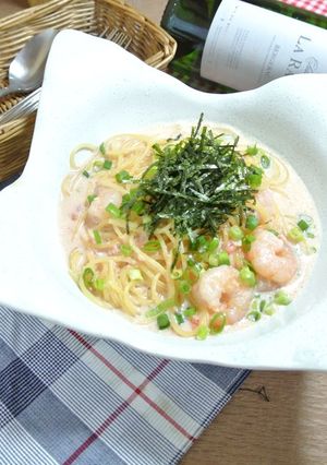 大人気！明太子和風クリームパスタ-レシピのメイン写真