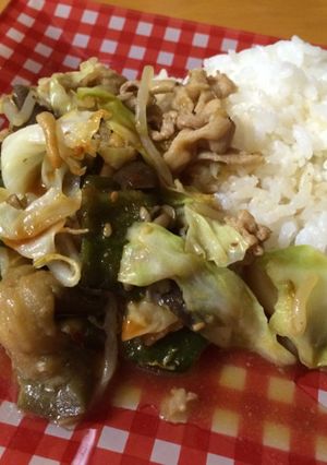 我が家のやきにく丼-レシピのメイン写真