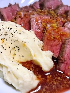 実は超簡単⁈ローストビーフ*-レシピのメイン写真