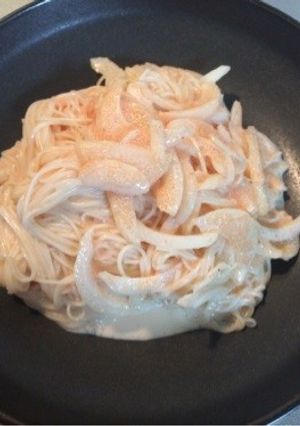素麺レシピ第1弾！明太子の冷製素麺♪-レシピのメイン写真