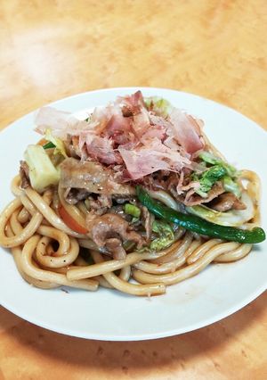 誰でも簡単☆定食屋の焼きうどん-レシピのメイン写真