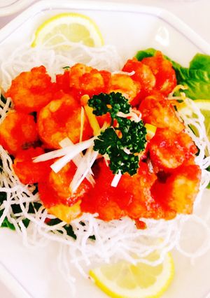 簡単！短時間！美味しいエビチリ-レシピのメイン写真