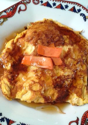 野菜炒め蟹玉のせ-レシピのメイン写真