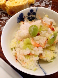 そら豆と桜えびのごはん-レシピのメイン写真