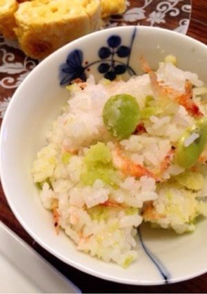 そら豆と桜えびのごはん-レシピのメイン写真
