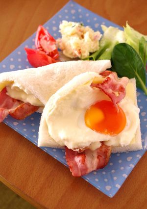 サンドシナイッチ(クロカンマダム風)-レシピのメイン写真