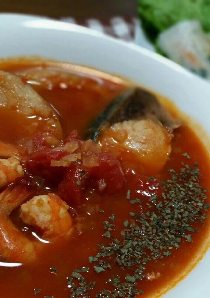 お値下げ魚介で♪簡単ブイヤベース風-レシピのメイン写真