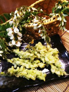 初夏☆季節の味!アカシアの花の天ぷら♪-レシピのメイン写真