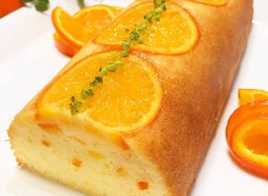 簡単コンポートで♡オレンジケーキ-レシピのメイン写真