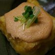 揚げ出し豆腐の明太子クリーム