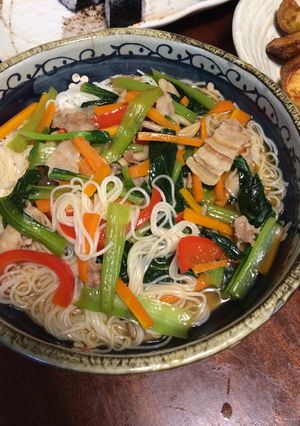 そうめんの野菜あんかけ-レシピのメイン写真