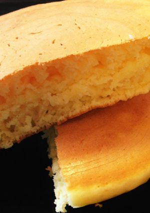 ぶ厚い簡単ホットケーキ-レシピのメイン写真