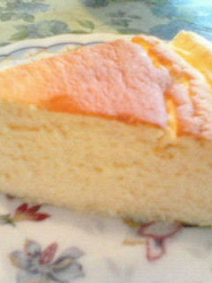 スライスチーズでスフレチーズケーキ-レシピのメイン写真