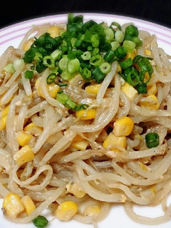 大量消費!味噌バターコーンのもやし炒め-レシピのメイン写真