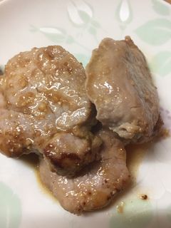 豚ヒレの味噌焼き-レシピのメイン写真