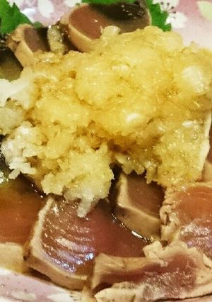 刺身の薬味に柚子おろし-レシピのメイン写真