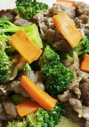 簡単！ブロッコリーと牛肉のオイスター炒め-レシピのメイン写真