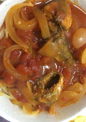 鰯のガーリックトマト煮-レシピのメイン写真