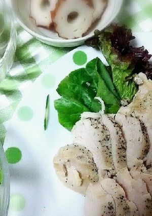 かんたん、鶏ハム-レシピのメイン写真