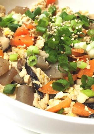 炒り豆腐-レシピのメイン写真