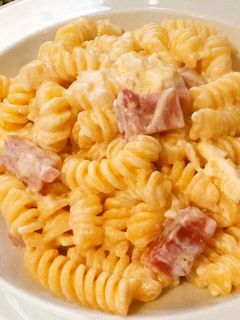 生ハム(ブロック)のクリームパスタ-レシピのメイン写真