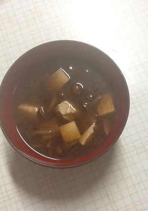 みそ汁 なめこ 豆腐-レシピのメイン写真