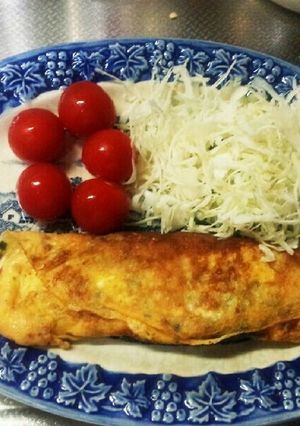 ふりかけ入り卵焼き-レシピのメイン写真