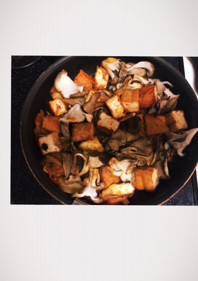 厚揚げとキムチの炒め物-レシピのメイン写真