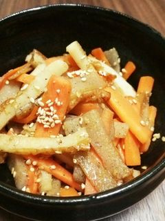 節約&簡単♪にんじんのきんぴら-レシピのメイン写真