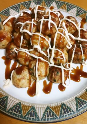 お豆腐入リたこ焼き-レシピのメイン写真