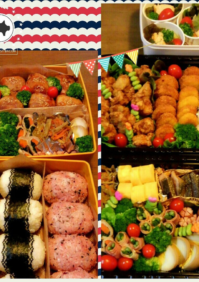 運動会のお弁当♥2015-レシピのメイン写真