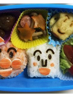 クリスマス♪アンパンマンのお弁当-レシピのメイン写真