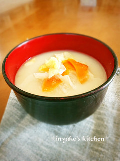 白菜・油揚げ、人参のお味噌汁-レシピのメイン写真