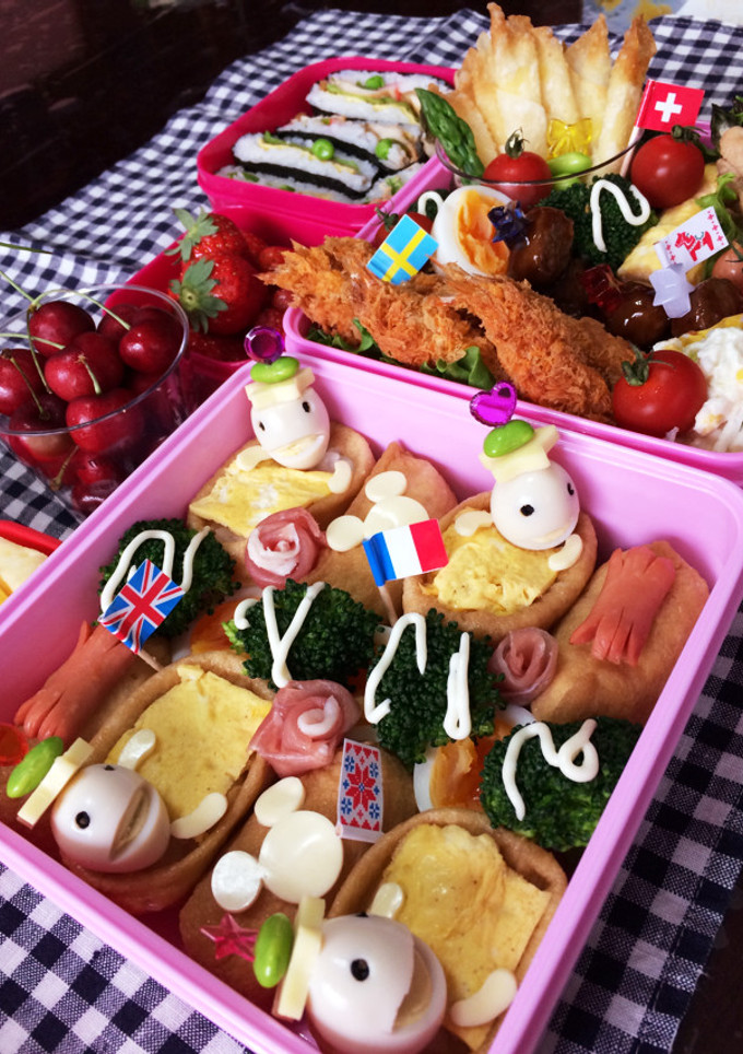 うずらの卵稲荷で運動会弁当-レシピのメイン写真