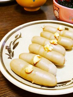 茹でウインナーのレモン生姜醤油〜簡単で謝-レシピのメイン写真