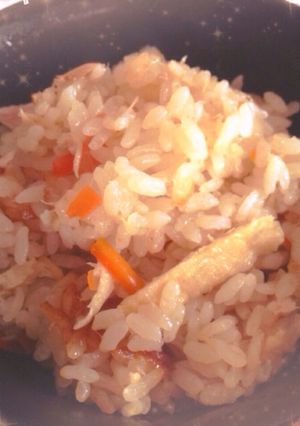 ズボラさん家の炊き込みご飯♪お金無い時に-レシピのメイン写真