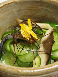 〆鯖ときゅうりの酢の物-レシピのメイン写真