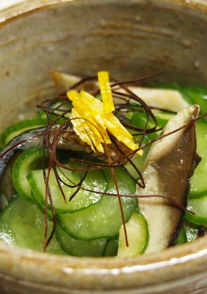〆鯖ときゅうりの酢の物-レシピのメイン写真