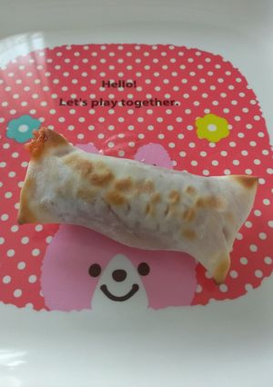 餃子の皮で簡単ウインナードッグ-レシピのメイン写真