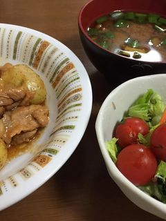 簡単酢豚の素で、新じゃが甘酢炒め-レシピのメイン写真