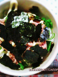 簡単!胡麻油香るツナ丼-レシピのメイン写真