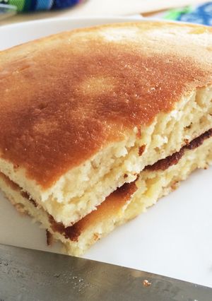 ホットケーキ(薄力粉・豆乳・ラム酒)-レシピのメイン写真