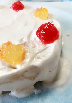 メレンゲで作る！簡単ジャムケーキ-レシピのメイン写真