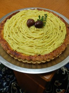 芋モンブランタルト-レシピのメイン写真