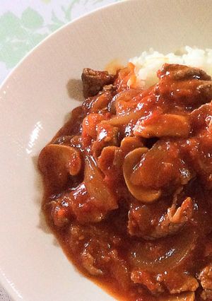 焼肉のタレで15分☆ハヤシライス-レシピのメイン写真