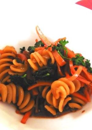 ショートパスタのみそだれイタリアン！-レシピのメイン写真
